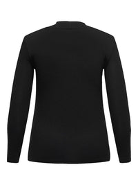 CARCALO L/S HIGH NECK WOOL TOP