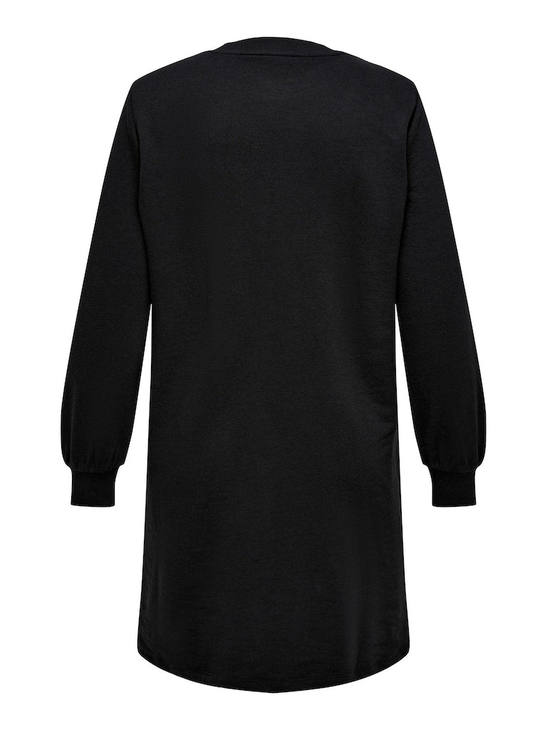 CARSONNY L/S O-NECK SWEAT DRESS