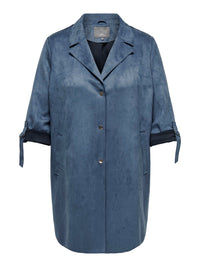 CARJOLINE FAUX SUEDE COAT