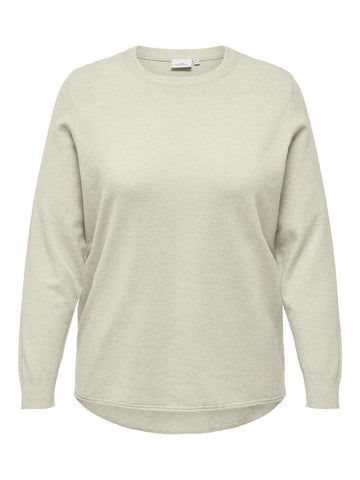 CARIBI LS LANG HØY O-HALS KNT