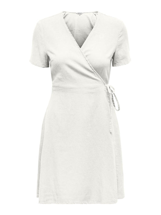 CARADDICTION CARO SS LINEN DRESS