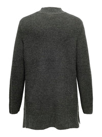 CARKATIA LS LOOSE RIB HIGHNECK KNIT