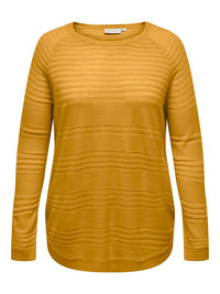 CARNEWAIRPLAIN LS PULLOVER KNIT