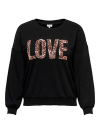 CARKATYA L/S LOVE O-NECK