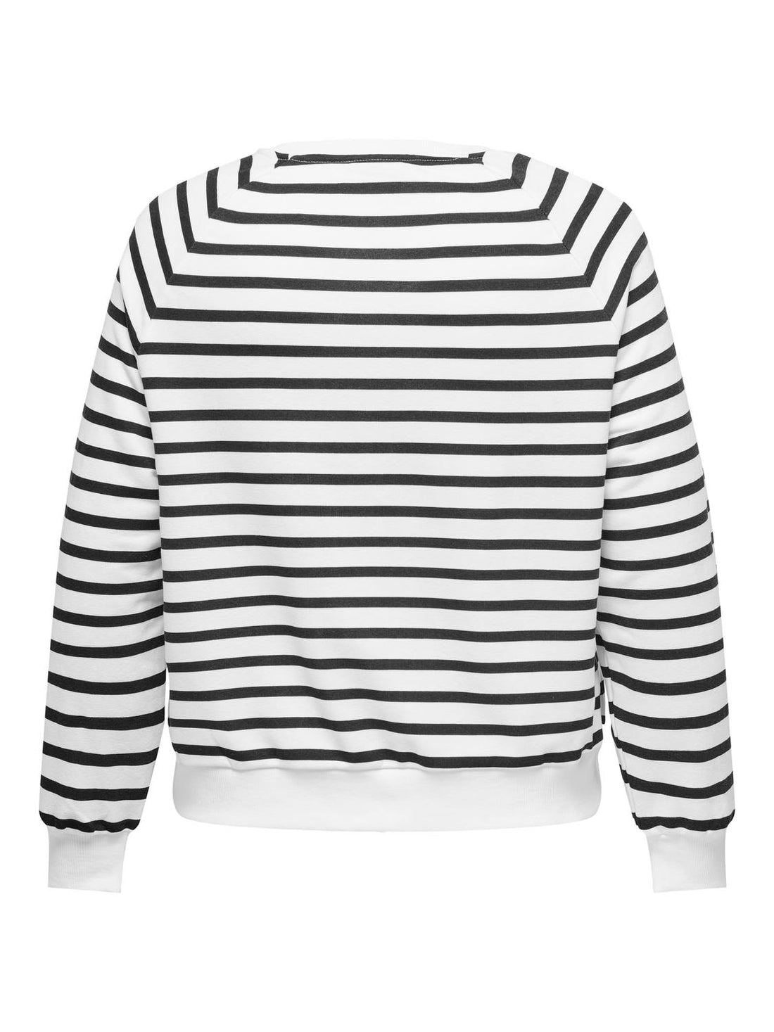 CARJUDY L/S STRIPE HEART SWEATSHIRT