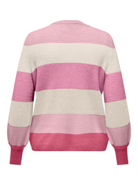 CARNEW DARIA L/S STRIPE PULLOVER KNT