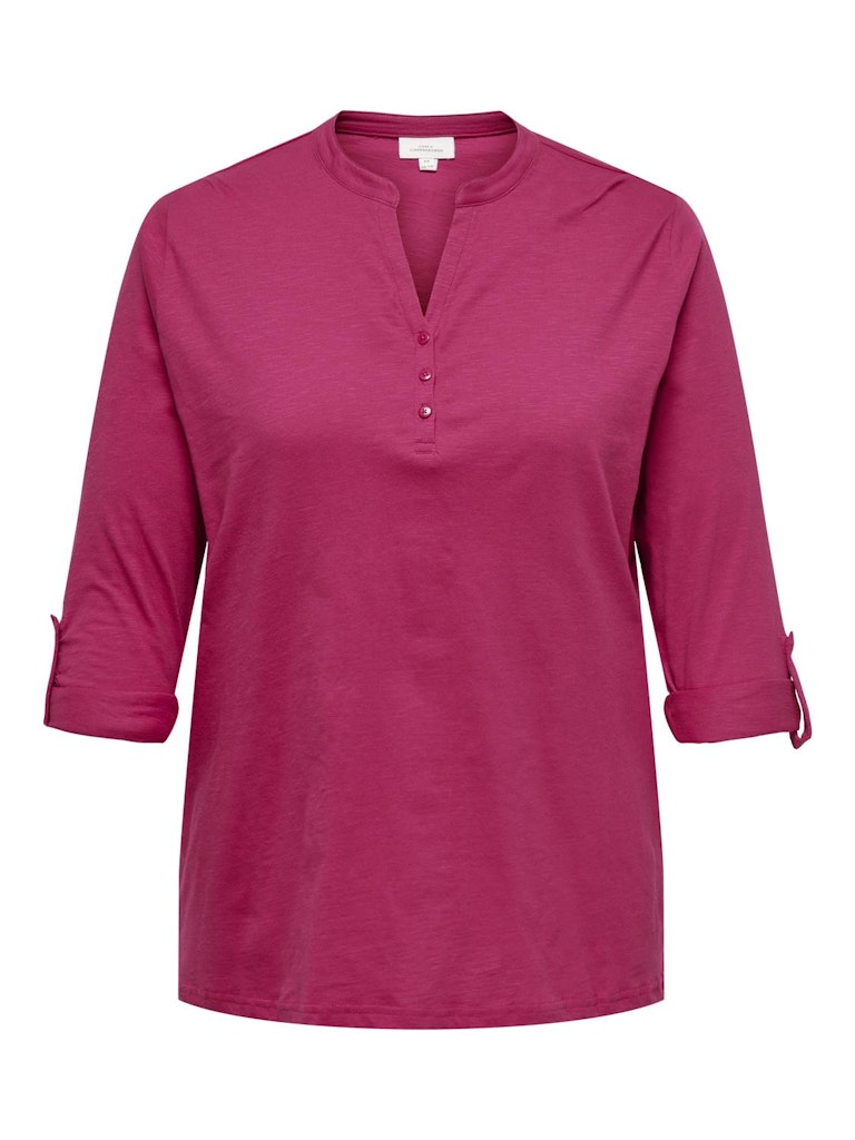 CARSCARLETTA 3/4 V-NECK TOP