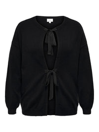 CARLOTTIE L/S BOW KNIT CARDIGAN