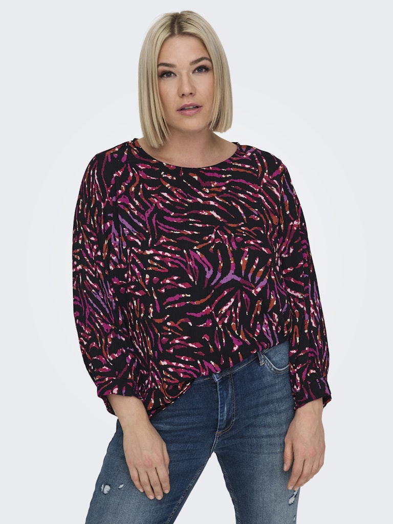 CARNANCI LIFE 3/4 O-NECK TOP