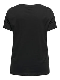 CARLYDIA LIFE SS V-NECK REG TEE