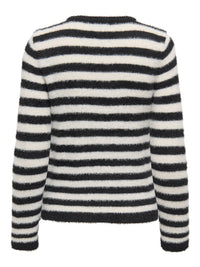 CARCASSA LS O-NECK CARDIGAN KNIT