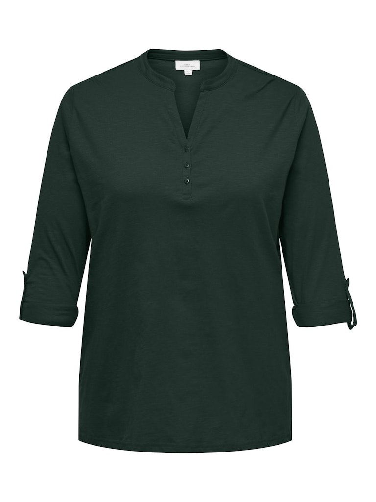 CARSCARLETTA 3/4 V-NECK TOP