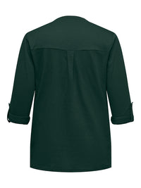 CARSCARLETTA 3/4 V-NECK TOP