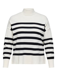 CARBARI L/S HIGHNECK KNIT