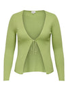 CARMILA LS V-HALS CARDIGAN STRIKKET