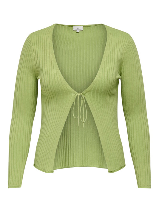 CARMILA LS V-HALS CARDIGAN STRIKKET