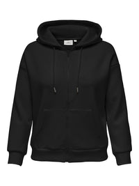 CARFANCY L/S ZIP PEARL HOOD SWEAT