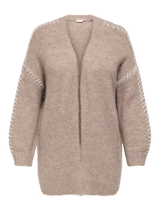 CARZOLINA - STRIKKET CARDIGAN