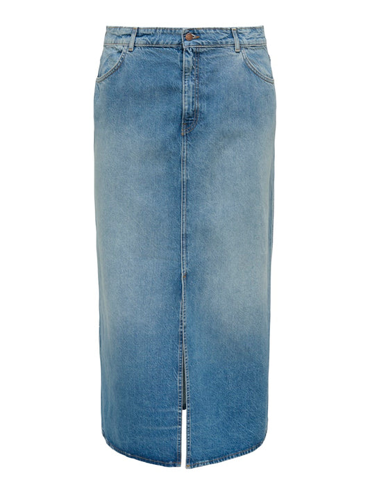 CARCILLA - Langt denimskjørt