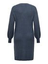 CARKATIA LS V-NECK DRESS KNIT NOOS