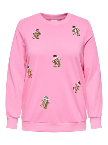 CARMAS SNOW - Pink Jule Sweatshirt