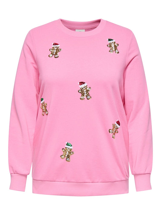 CARMAS SNOW - Pink Jule Sweatshirt
