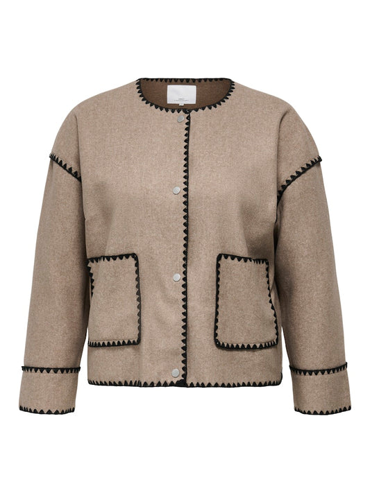 CARELBA SCALLOP - Fleece Jakke