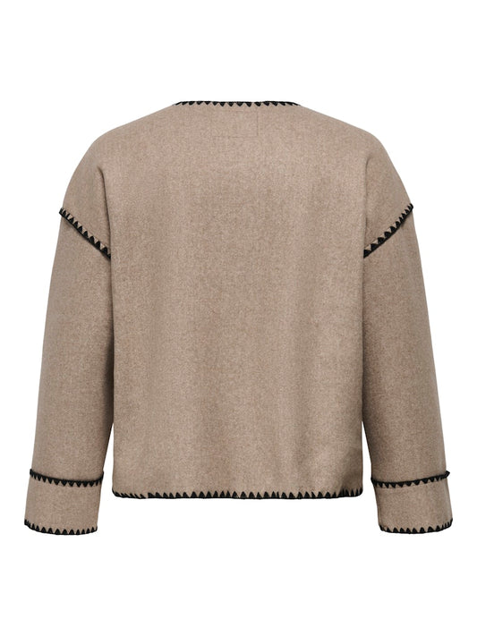 CARELBA SCALLOP - Fleece Jakke