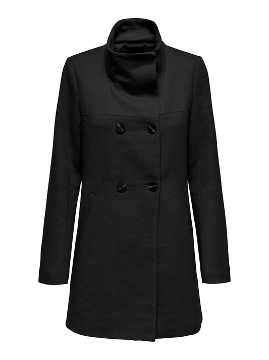 CARKIRA - Dobbeltradet Sort Jakke