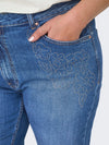 CarJuicy - Flared Jeans Rhinsten