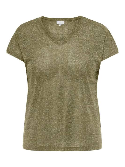CarSilvery - Lurex Bluse - Noos