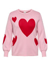 CARMONTANA LS JQ O-NECK KNIT