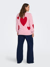 CARMONTANA LS JQ O-NECK KNIT
