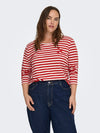 CarBodil - Stribet Bluse