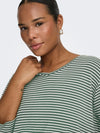 CarLina - Bluse med 3/4 ermer