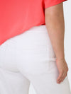 CarWilly - hvite straight denim jeans - noos