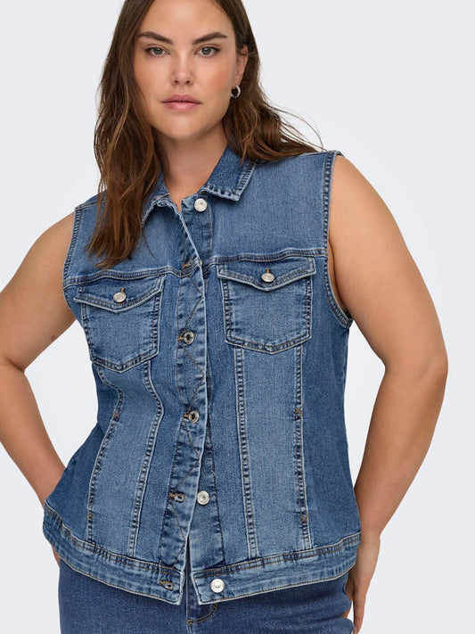 CARWESPA - Denim vest - Noos