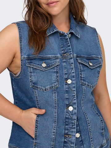 CARWESPA - Denim vest - Noos