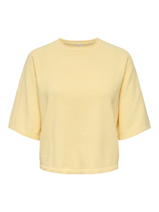 CARLOYAL - Strikbluse med 2/4 Ærmer