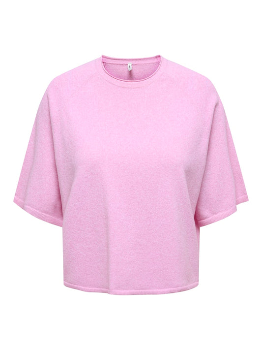 CARLOYAL - Strikbluse med 2/4 Ærmer