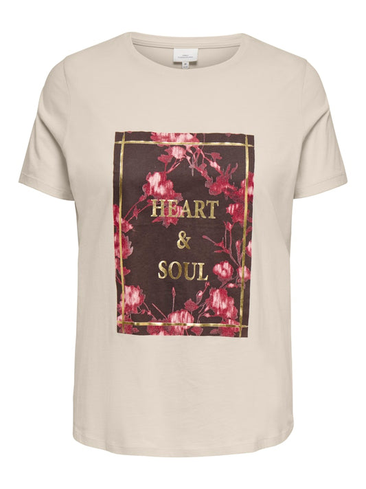 CARSOUL - T-shirt med Print