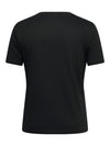 CarBeau - Kortærmet T-Shirt Med Print - Sort