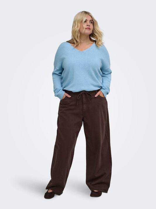 CarGianna-Silla - MW Jeans med Bindebånd