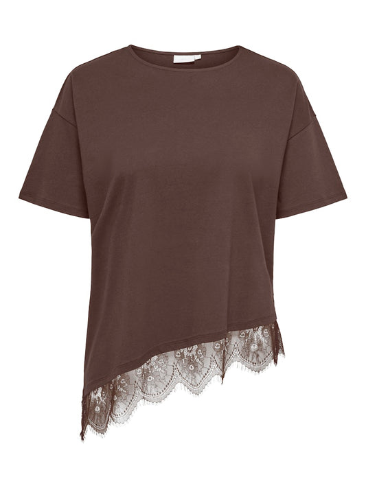 CarCast - Bluse med blonde