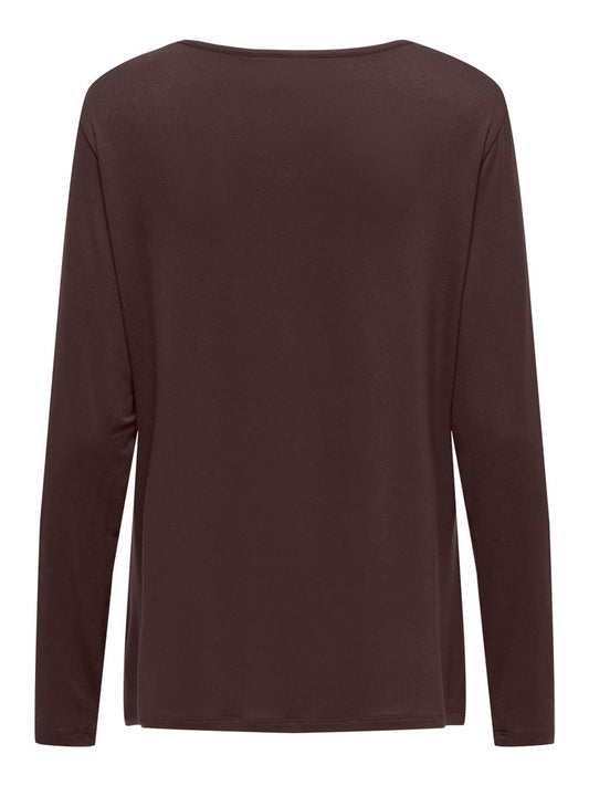 Carlonny Rundhalset Top