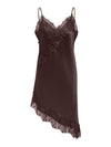 CarIndona - Satin Blonde Mini Kjole