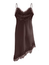 CarIndona - Satin Blonde Mini Kjole