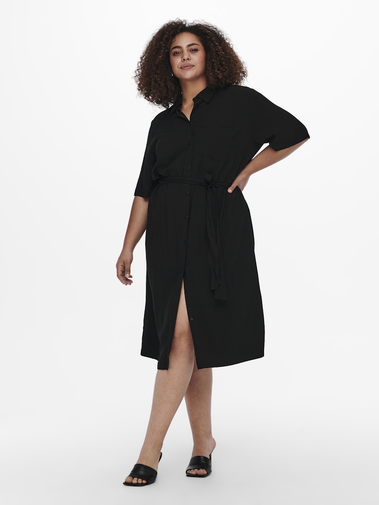 CARVISTALA SS SHIRT DRESS SOLID