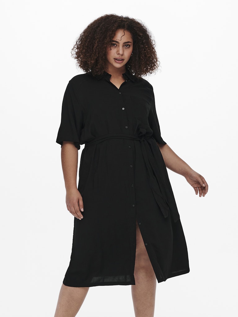 CARVISTALA SS SHIRT DRESS SOLID