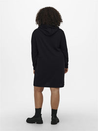 CARSIV L/S HOOD TUNIC SWEAT DRESS